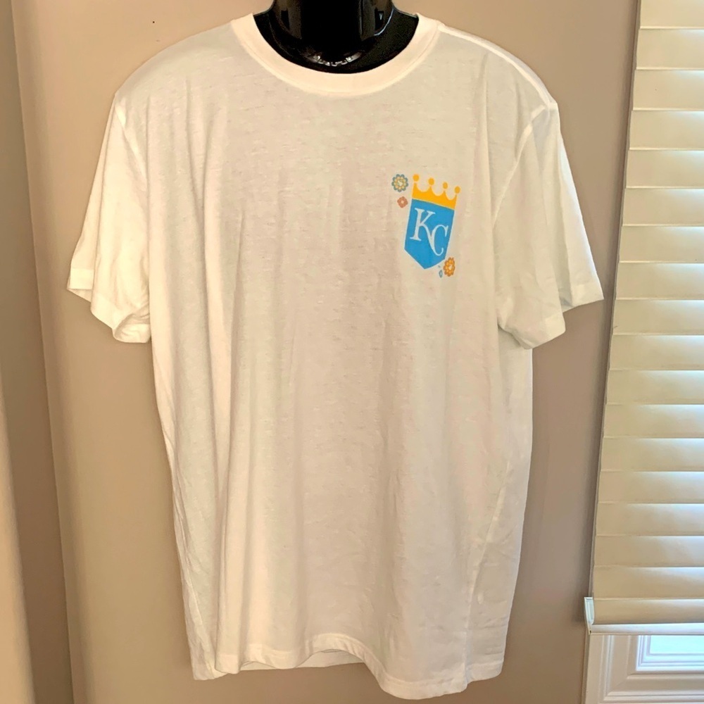Off White KC Logo Men's T-Shirt, XL, NEW